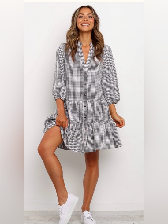 Petal & Pup Dresses & Skirts - PETAL & PUP Daria Gingham Dress S/M